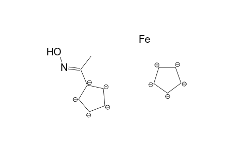 Ferrocene, [1-(hydroxyimino)ethyl]-, (E)-