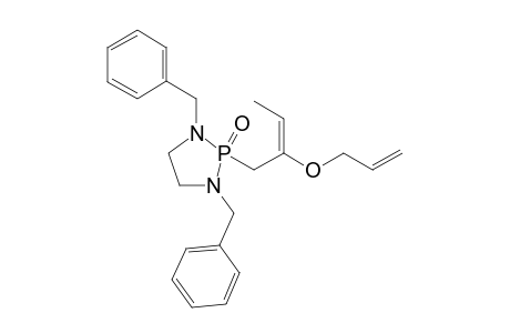 (2'E)-1,3-Dibenzyl-2-[2-(2''-propenyloxy)-2'-butenyl]-1,3,2-diazaphospholidine 2-Oxide