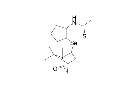 1-(Camphorseleno)-2-(thioacetamido)cyclopentane isomer
