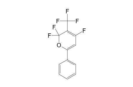 2,2,4-TRIFLUORO-3-(TRIFLUOROMETHYL)-6-PHENYL-2H-PYRANE