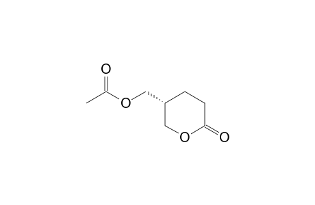 (5S)-5-(Acetoxymethyl)tetrahydropyran-2-one
