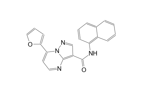 7-(2-furyl)-N-(1-naphthyl)pyrazolo[1,5-a]pyrimidine-3-carboxamide