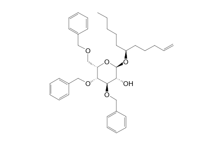 [(6S)-1-Undecen-6-yl] 3,4,6-tri-O-benzyl-.beta.,D-glucopyranoside