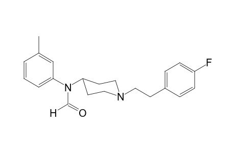 N-(1-[2-(4-Fluorophenyl)ethyl]piperidin-4-yl)-N-3-methylphenylformamide
