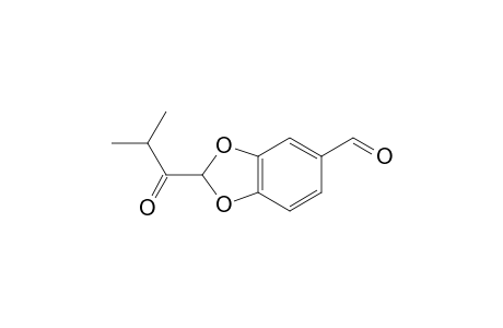 2-Isobutyryl-benzo[1,3]dioxol-5-carbaldehyde