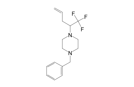 1-BENZYL-4-[1-(TRIFLUOROMETHYL)-3-BUTENYL]-PIPERAZINE