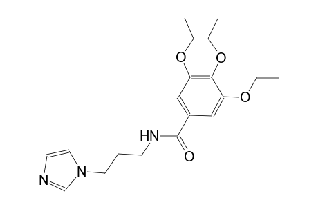 3,4,5-triethoxy-N-[3-(1H-imidazol-1-yl)propyl]benzamide