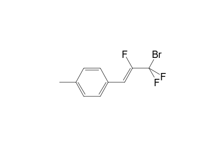 1-(3-Bromo-2,3,3-trifluoroprop-1-enyl)-4-methylbenzene
