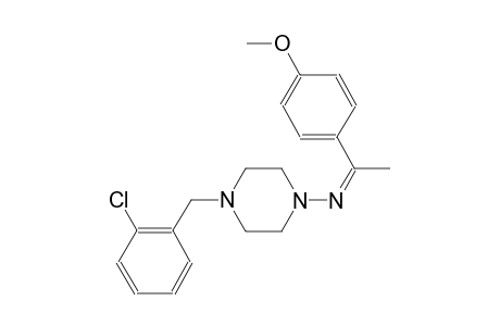 1-piperazinamine, 4-[(2-chlorophenyl)methyl]-N-[(Z)-1-(4-methoxyphenyl)ethylidene]-