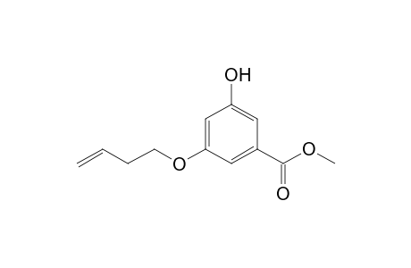 Methyl 3-hydroxy-5-(but-3-en-1-yloxy)benzoate