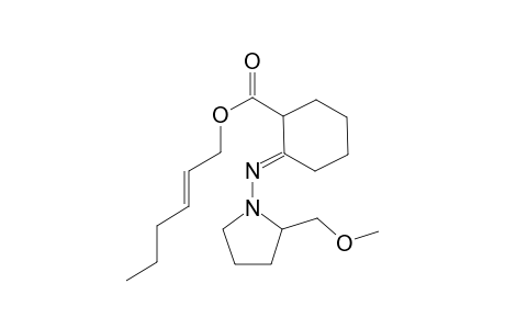 1-{[2'-Hexenyloxycarbonyl)cyclohexylidene]amino-2-(methoxymethyl)pyrrolidine