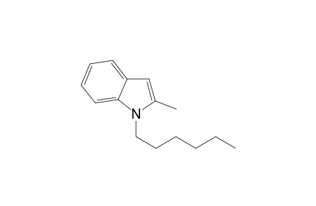 1-Hexyl-2-methylindole