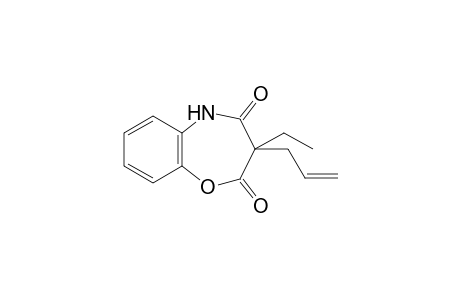 3-allyl-3-ethyl-3H-1,5-benzoxazepine-2,4(5H)-dione