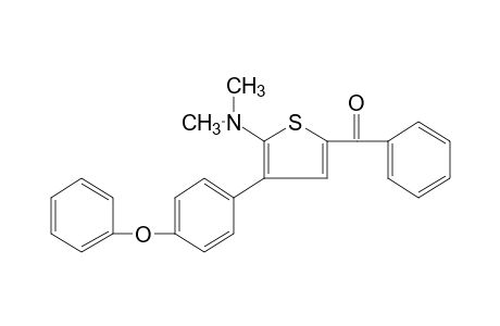 5-(DIMETHYLAMINO)-4-(p-PHENOXYPHENYL)-2-THIENYL PHENYL KETONE