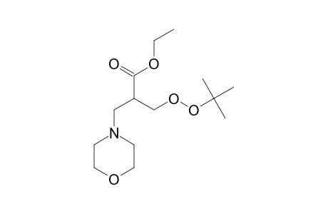 ETHYL-3-(1,1-DIMETHYLETHYLPEROXY)-2-(MORPHOLINOMETHYL)-PROPANOATE