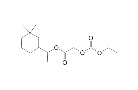 ethyl carbonic acid -1-(3,3-dimethyl-cyclohexyl)-ethoxy-carbonylmethyl ester