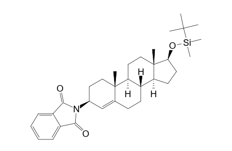 17.beta.-Hydroxy-3.beta.-phthalimido-4-androstene tert-butyldimethylsilylether