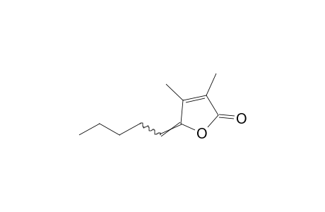 2,3-dimethyl-4-hydroxy-2,4-nonadienoic acid, gamma-lactone