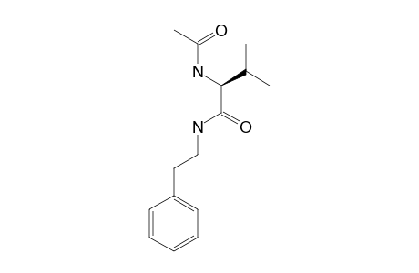 N-ACETYL-L-VALINE-PHENETHYLAMIDE