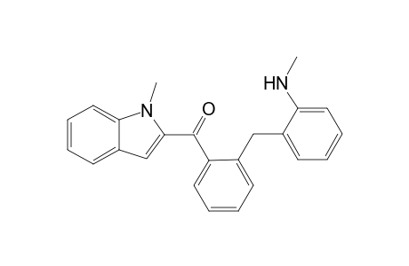 2-[2'-(2''-Methylaminobenzyl)benzoyl]-1-methyl-1H-indole
