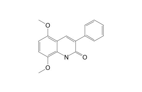 3-PHENYL-5,8-DIMETHOXY-2(1H)-QUINOLINONE