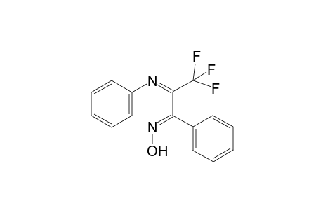 (1E,2E)-3,3,3-Trifluoro-1-phenyl-2-(phenylimino)propan-1-one oxime