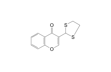 3-(1,3-dithiolan-2-yl)chromone