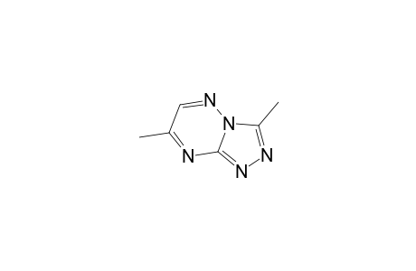 1,2,4-Triazolo[4,3-b][1,2,4]triazine, 3,7-dimethyl-