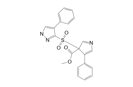 METHYL-3-(4'-PHENYL-1H-PYRAZOL-3'-YLSULFONYL)-4-PHENYL-3H-PYRROLE-3-CARBOXYLATE