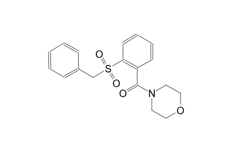 (2-benzylsulfonylphenyl)-morpholin-4-ylmethanone