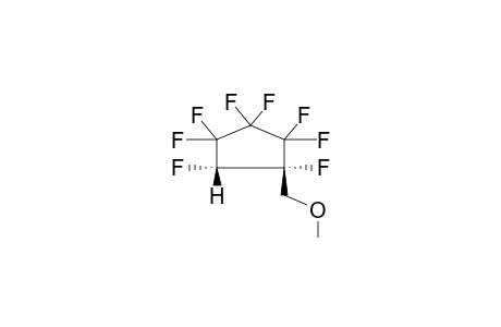 CIS-1-METHOXYMETHYL-2H-HEXAFLUOROCYCLOPENTANE
