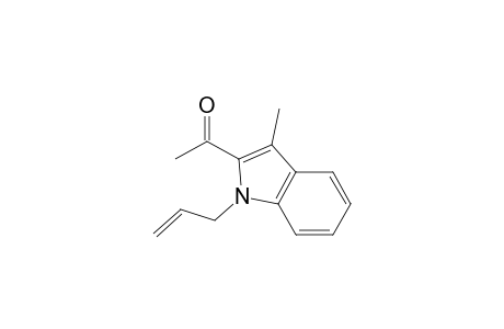 1-(1'-allyl-3'-methylindol-2'-yl)ethanone