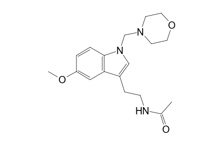 N-[2-(5-methoxy-1-(morpholinomethyl)-1H-indol-3-yl)ethyl]acetamide