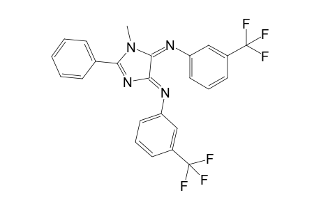 4,5-Dihydro-1-methyl-2-phenyl-4,5-bis[3'-(trifluoromethyl)phenylimino]-1H-imidazole