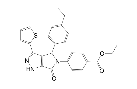 benzoic acid, 4-(4-(4-ethylphenyl)-4,6-dihydro-6-oxo-3-(2-thienyl)pyrrolo[3,4-c]pyrazol-5(1H)-yl)-, ethyl ester