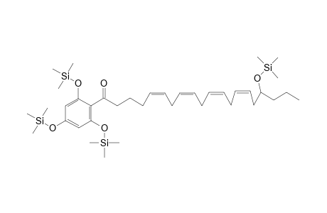 (all Z)-1-(2',4',6'-tris[(Trimethylsilyloxy)phenyl]-17-hydroxy-5,8,11,14-eicosapentaen-1-one