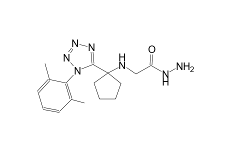 2-((1-[1-(2,6-Dimethylphenyl)-1H-tetraazol-5-yl]cyclopentyl)amino)acetohydrazide