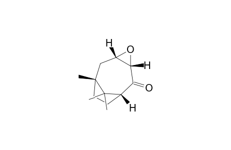 (1R*,3S*,4S*,6R*)-3,4-Epoxy-6,9,9-trimethylbicyclo[4.2.1]nonan-2-one