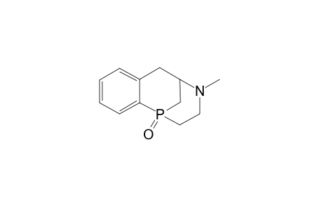 2H-1,5-Methano-4,1-benzazaphosphocine, 3,4,5,6-tetrahydro-4-methyl-, 1-oxide
