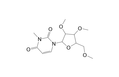1-[3,4-dimethoxy-5-(methoxymethyl)-2-oxolanyl]-3-methylpyrimidine-2,4-dione