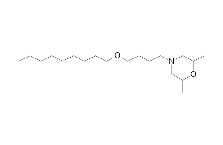 Morpholine, 2,6-dimethyl-4-[4-(nonyloxy)butyl]-