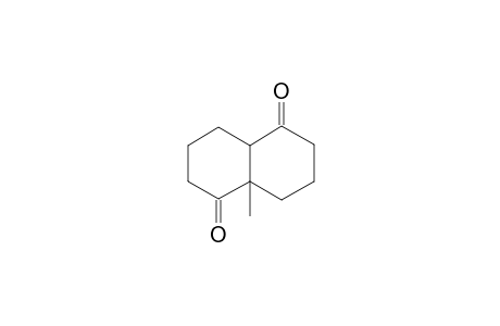 4a-Methyloctahydro-1,5-naphthalenedione