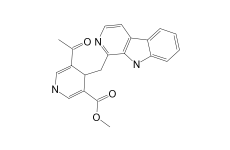 METHYL-5-ACETYL-4-[(BETA-CARBOLIN-1-YL)-METHYL]-1,4-DIHYDROPYRIDINE-3-CARBOXYLATE