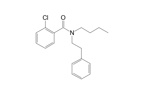 2-Chlorobenzamide, N-(2-phenylethyl)-N-butyl-