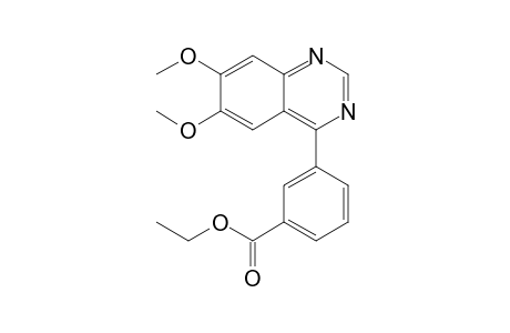 Ethyl 3-(6,7-Dimethoxyquinazolin-4-yl)benzoate