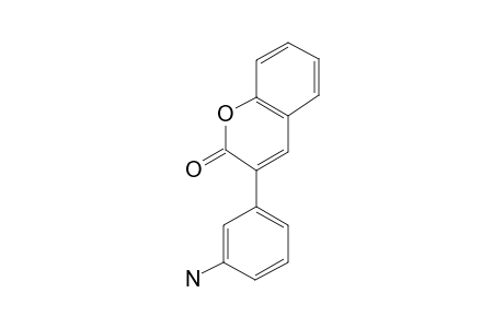 3-(3-Aminophenyl)-2H-1-benzopyran-2-one