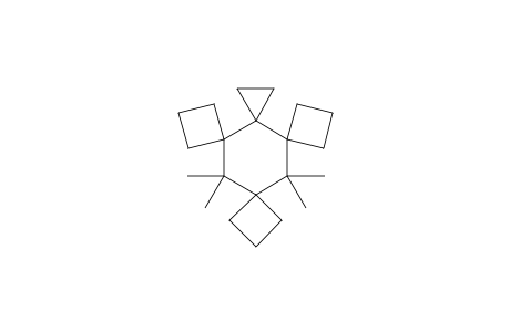 8,8,13,13-Tetramethyltetrapiro[2.0,3.1.3.1.3.0]heptadecane