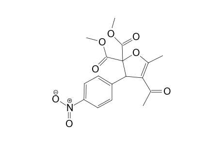 Dimethyl 4-Acetyl-5-methyl-3-(4-nitrophenyl)furan-2,2(3H)-dicarboxylate