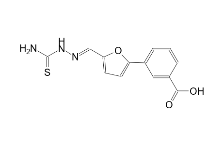 3-(5-{(E)-[(aminocarbothioyl)hydrazono]methyl}-2-furyl)benzoic acid