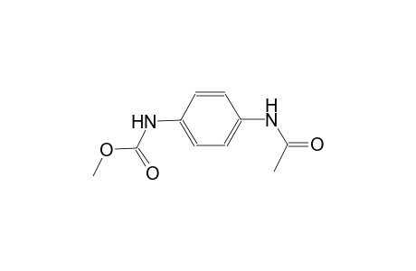 methyl 4-(acetylamino)phenylcarbamate